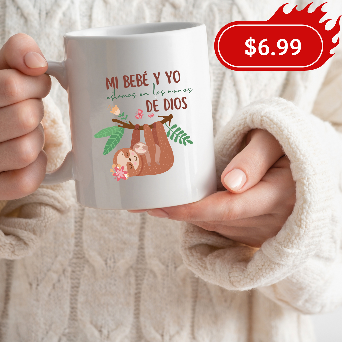 TAZA "MI BEBE Y YO" PARA EMBARAZADAS