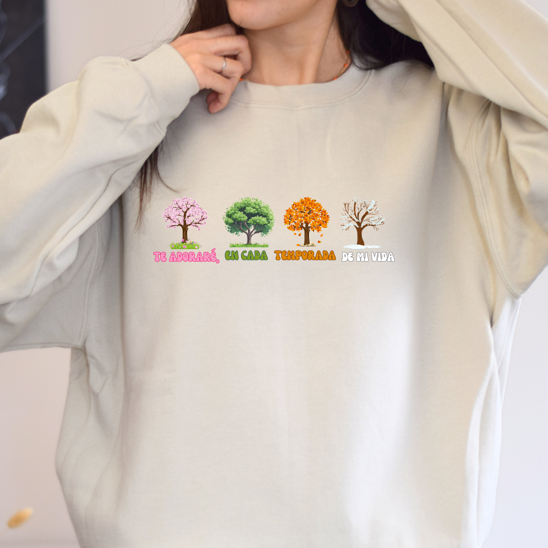 Sweater "Te adorare" Suéter, Sweashirt