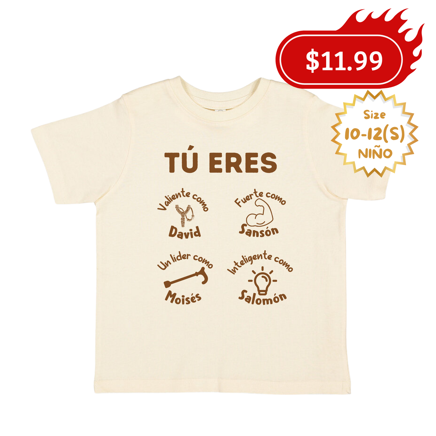 Tshirt "TU ERES" PARA NIÑO