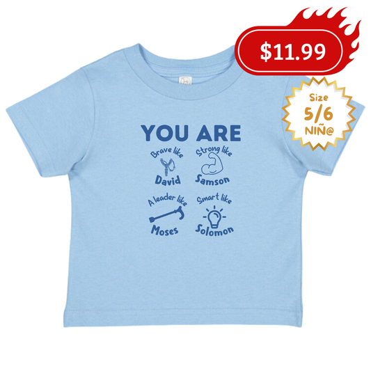 T- SHIRT "YOU ARE" PARA NIÑO