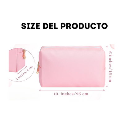 Bolsa de Cosméticos "Leopardo" cuero resistente