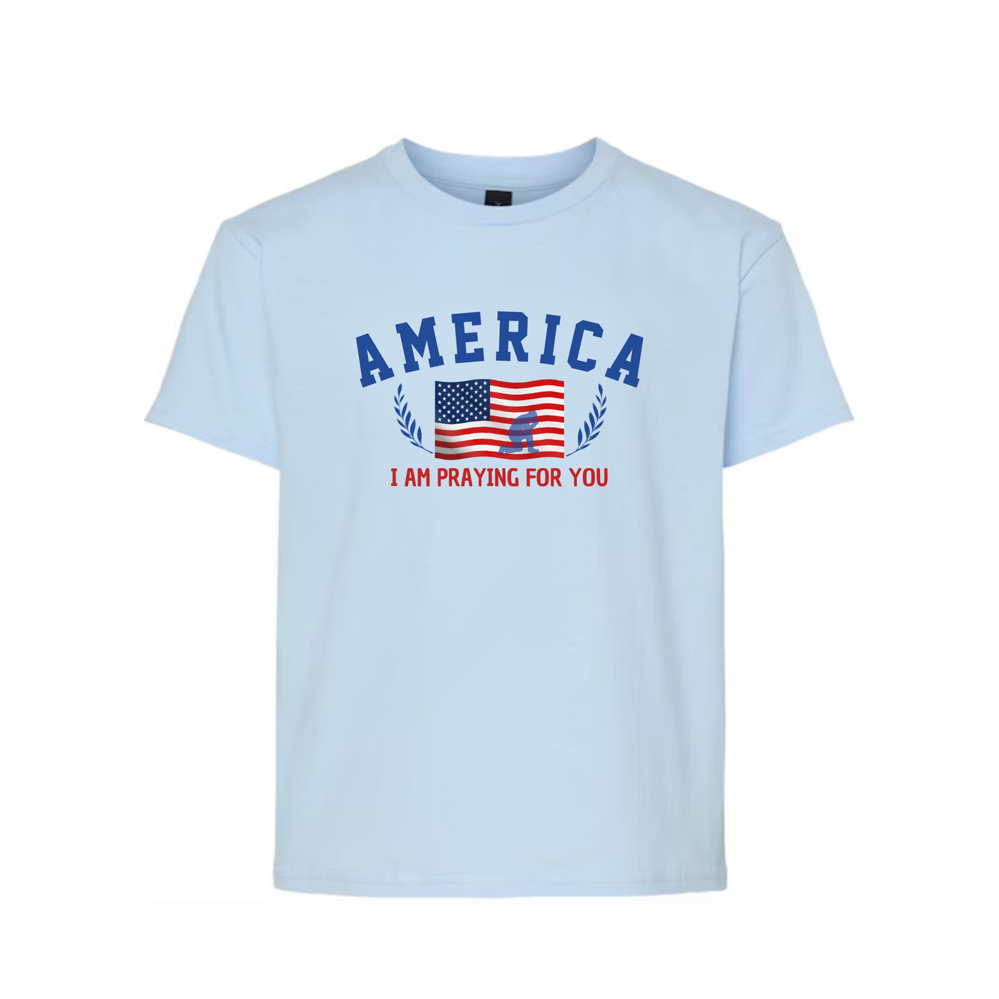 T- shirt UNISEX "America Iam praying for you" 4th July