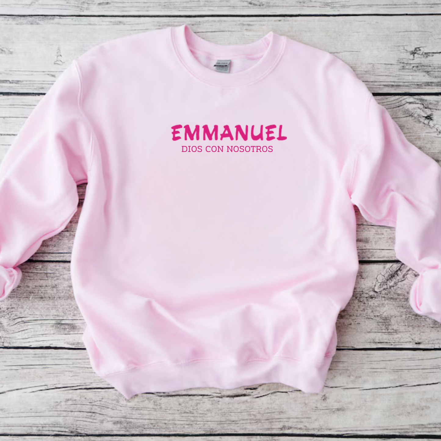 Sweater "Emmanuel, Dios con Nosotros"