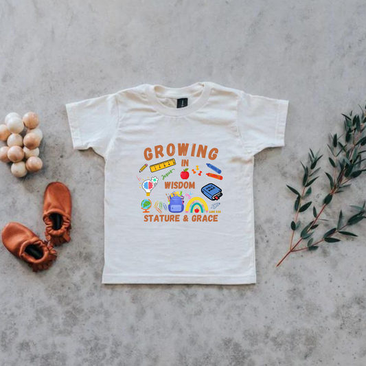 T-SHIRT "GROWING IN WIDSON" for kids- back to school