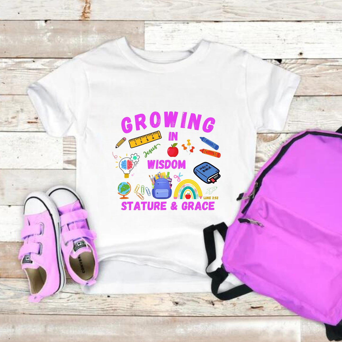 T-SHIRT "GROWING IN WIDSON" for kids- back to school