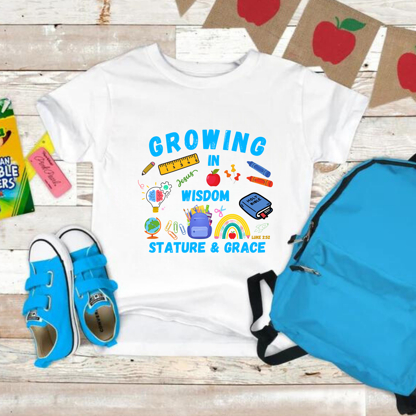 T-SHIRT "GROWING IN WIDSON" for kids- back to school