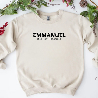 Sweater "Emmanuel, Dios con Nosotros"