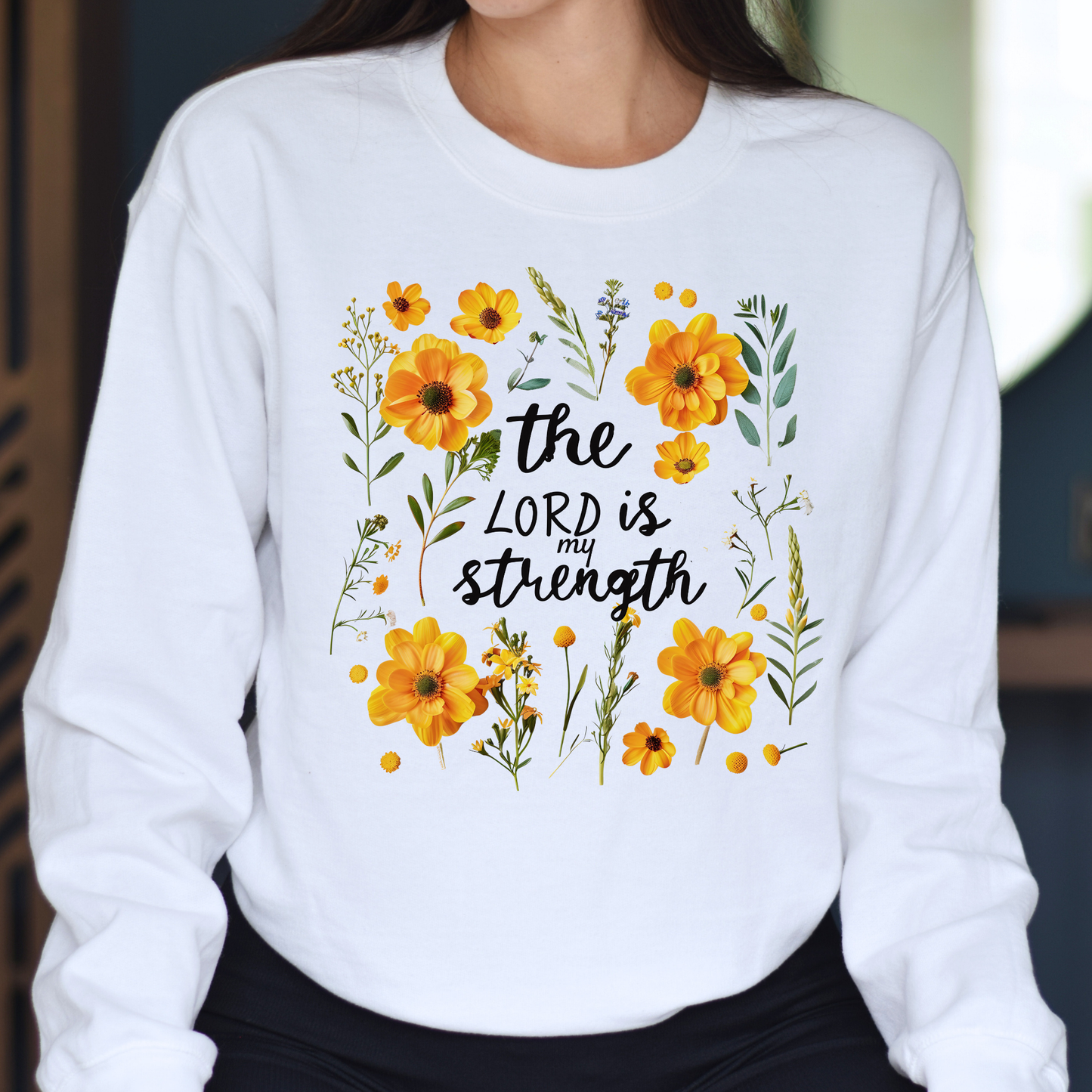 Sweater "The Lord is my Strength"