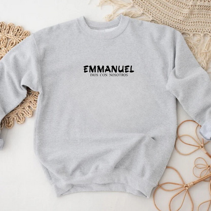 Sweater "Emmanuel, Dios con Nosotros"