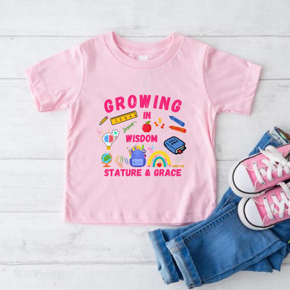 T-SHIRT "GROWING IN WIDSON" for kids- back to school