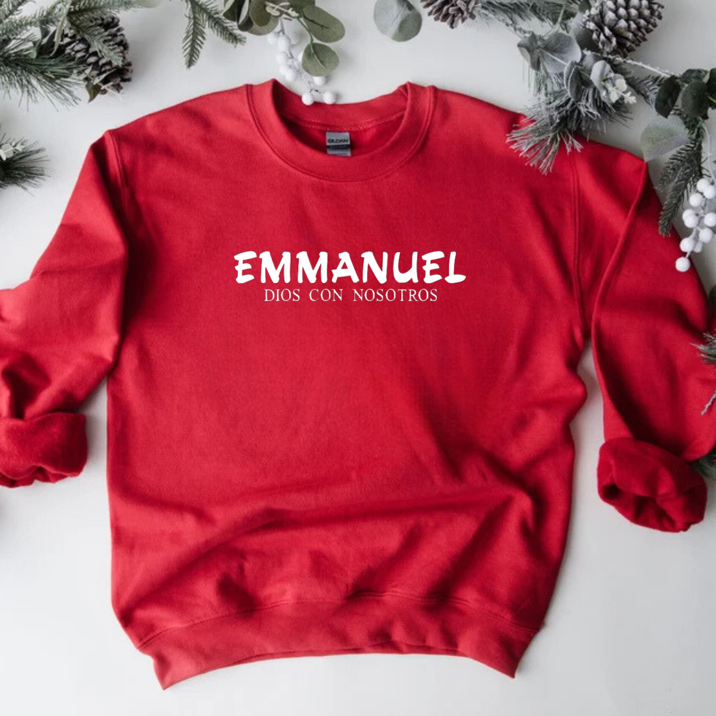 Sweater "Emmanuel, Dios con Nosotros"