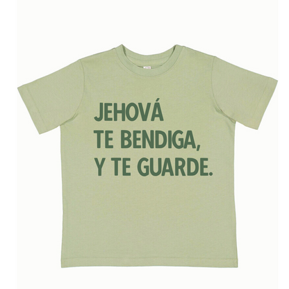 T-shirt "Jehová Te Bendiga" para niños/ for kids