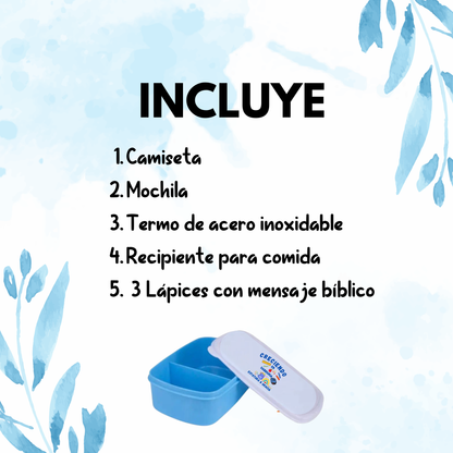 KIT DE 5 ARTICULOS PARA NIÑOS