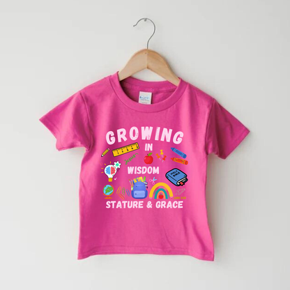 T-SHIRT "GROWING IN WIDSON" for kids- back to school