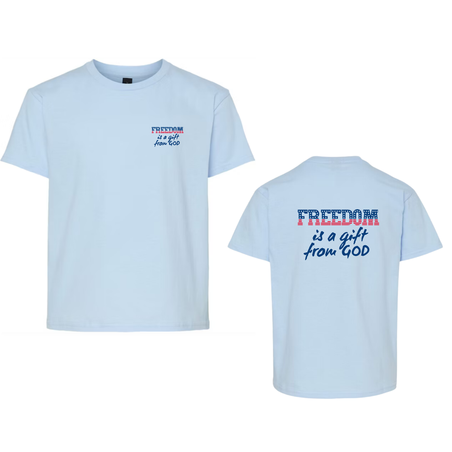 T- shirt UNISEX "Freedom is a gift" 4th July