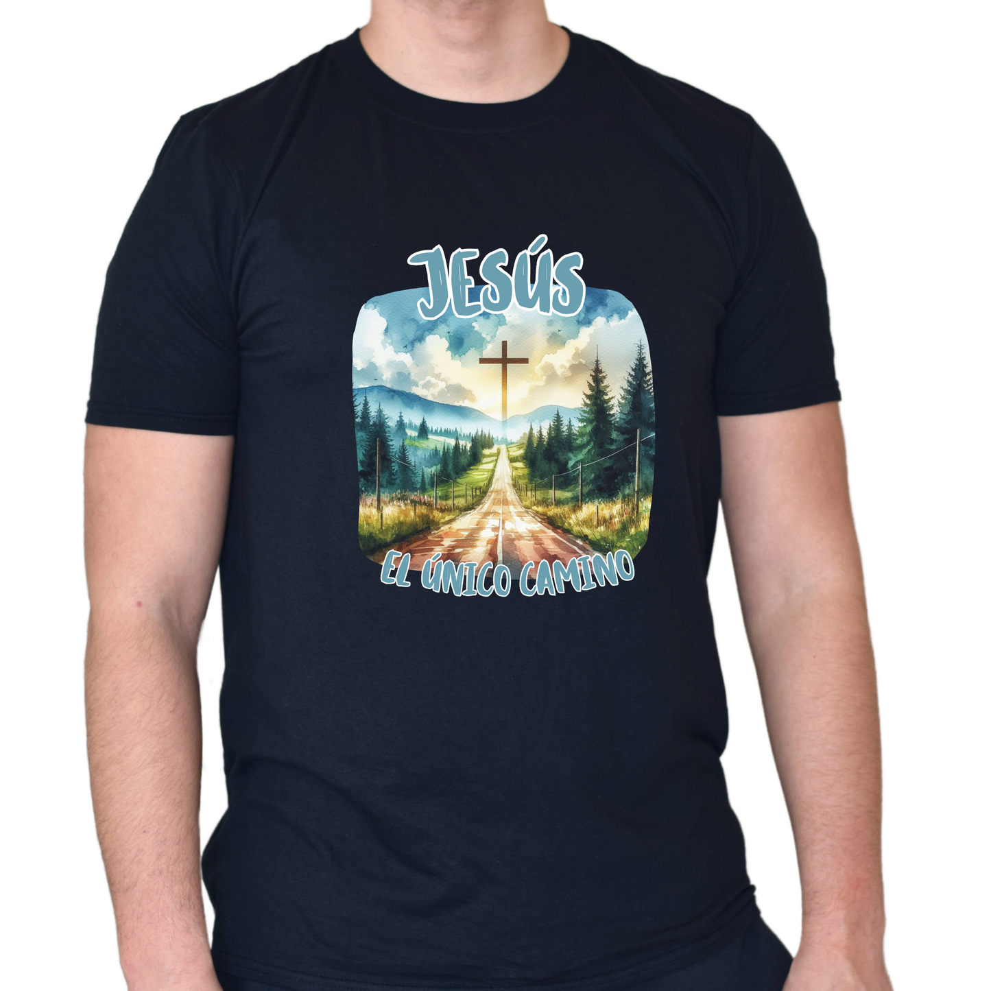 Jesús el Único Camino . T-shirt Unisex - Camiseta