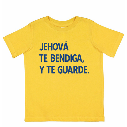 T-shirt "Jehová Te Bendiga" para niños/ for kids