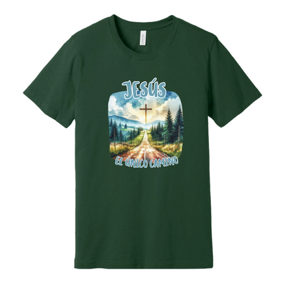 Jesús el Único Camino . T-shirt Unisex - Camiseta