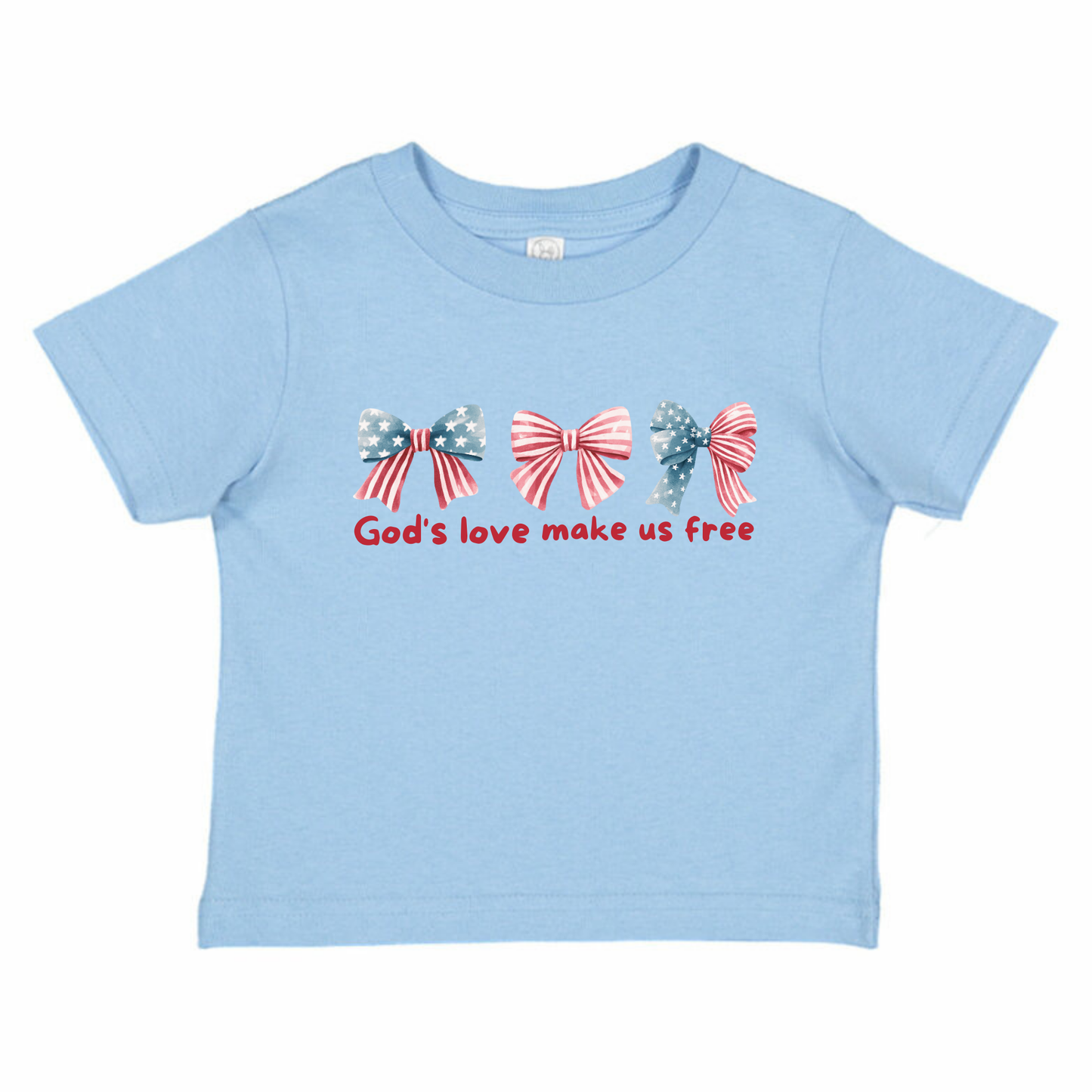 Tshirt Kids 4 July "God's Love"