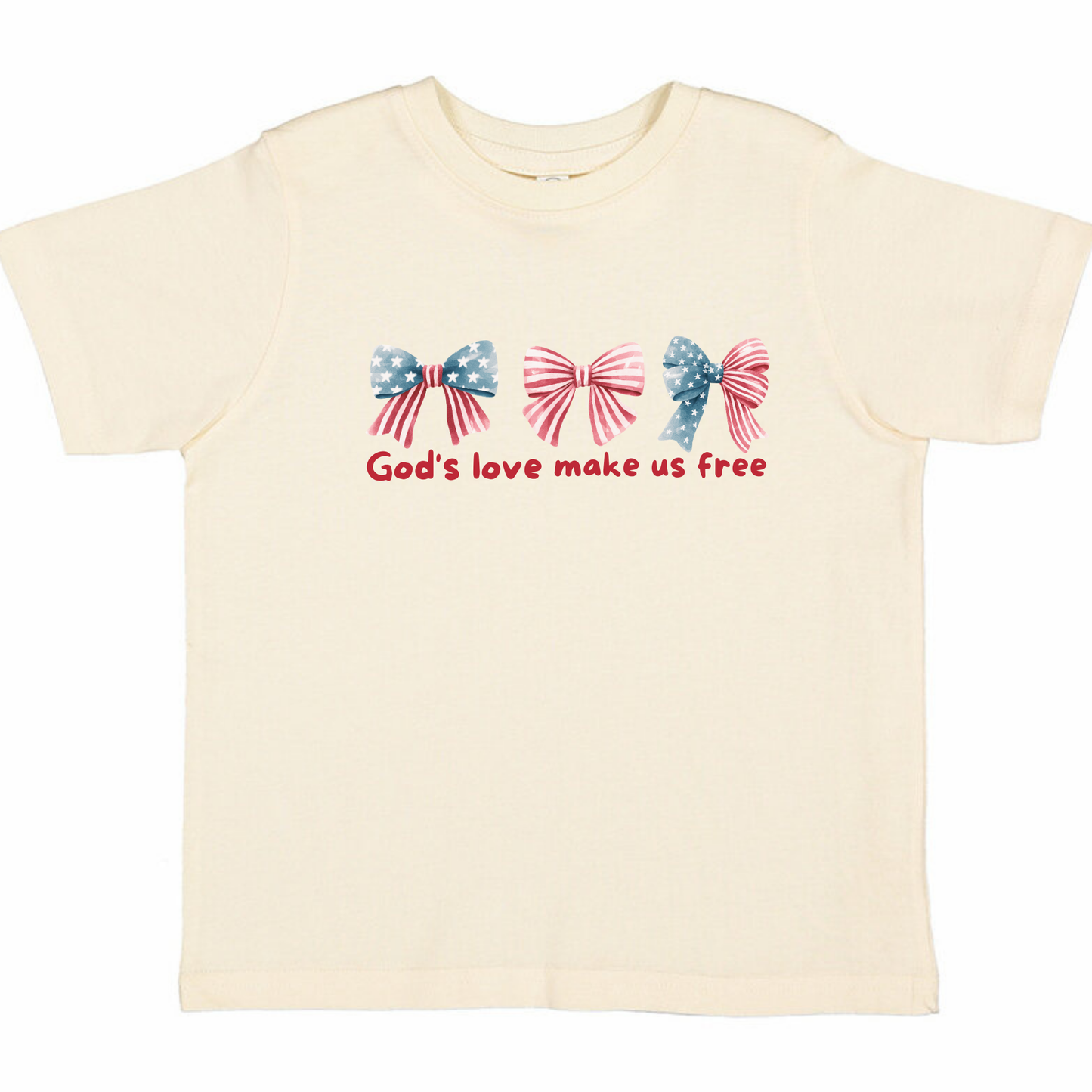 Tshirt Kids 4 July "God's Love"