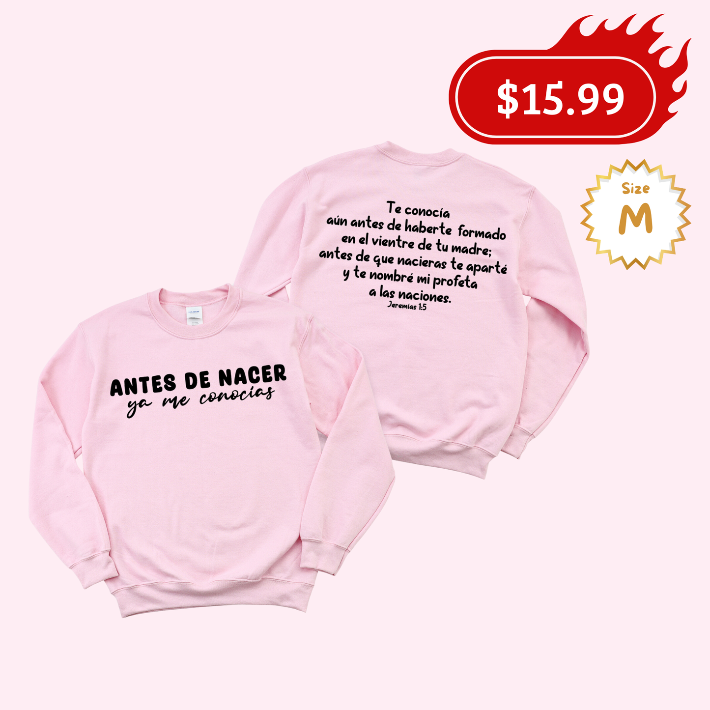 Sweater "Antes de nacer"