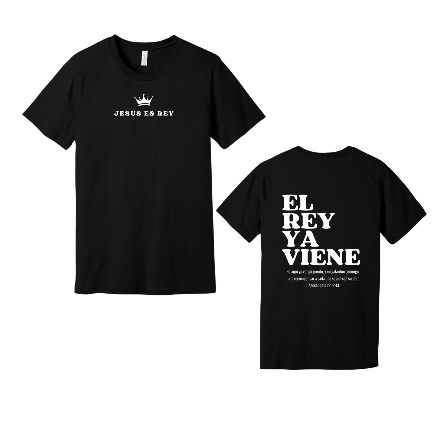 "Jesús es Rey" T-SHIRT Unisex