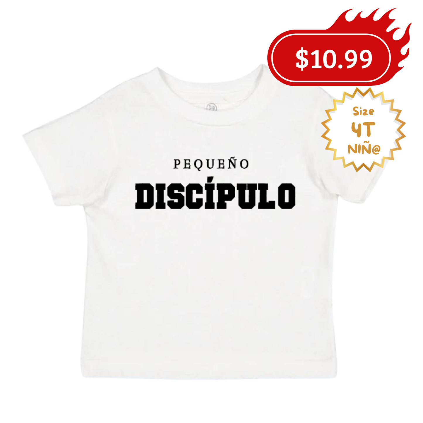 T-shirt "Pequeño discípulo"