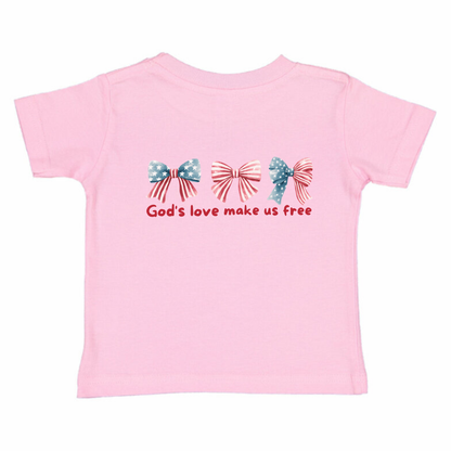 Tshirt Kids 4 July "God's Love"