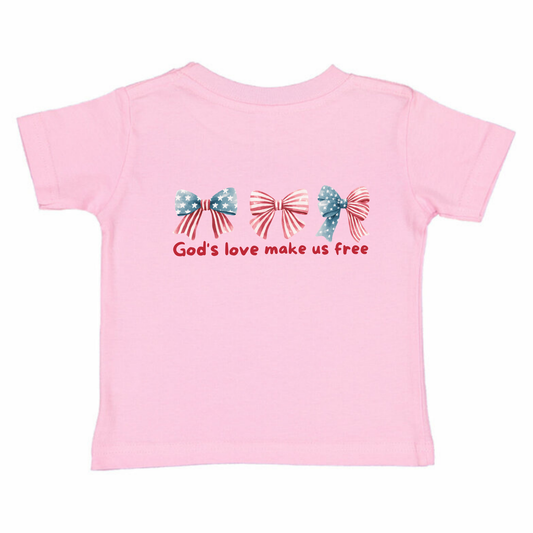 Tshirt Kids 4 July "God's Love"