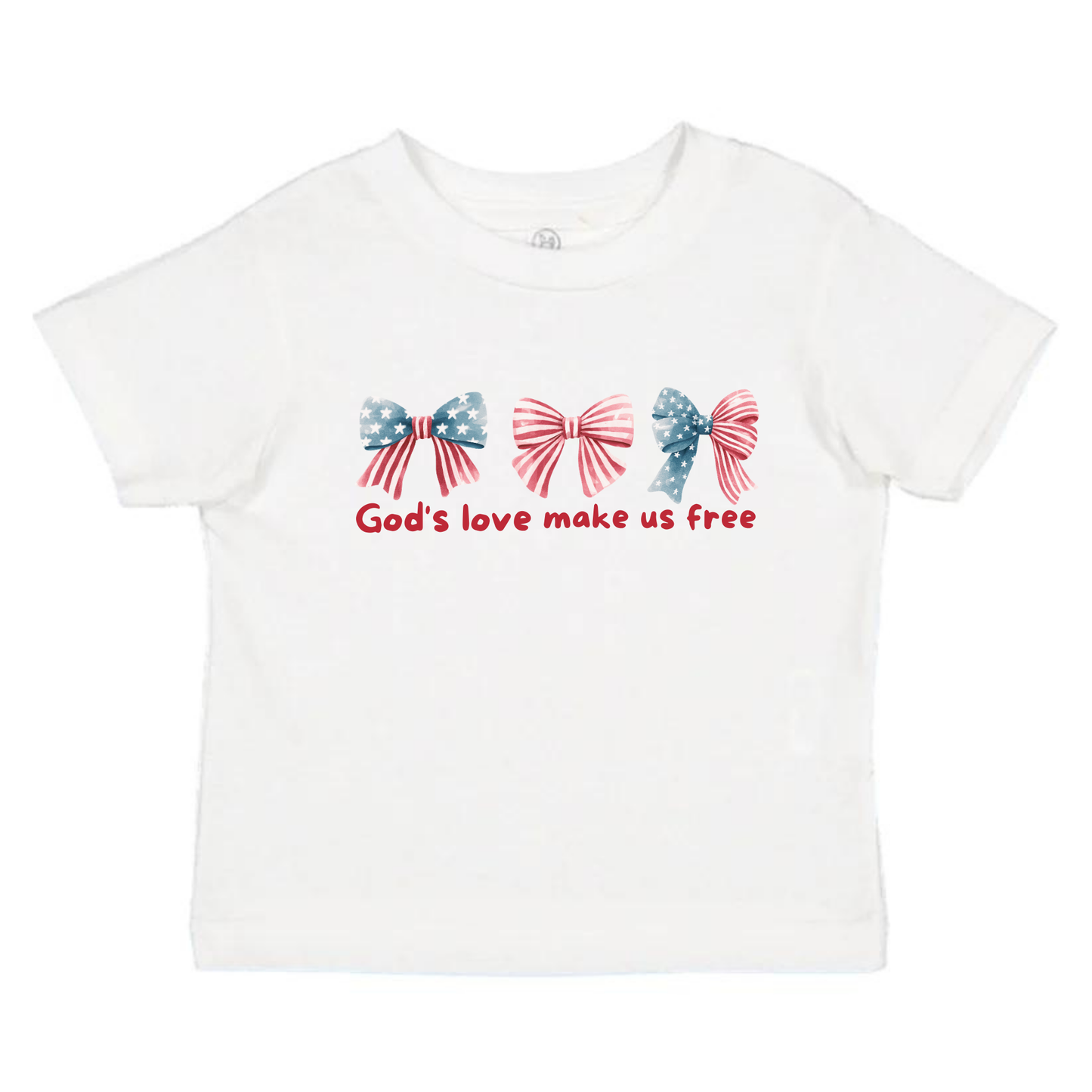 Tshirt Kids 4 July "God's Love"