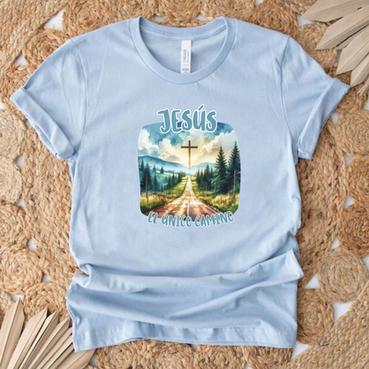 Jesús el Único Camino . T-shirt Unisex - Camiseta