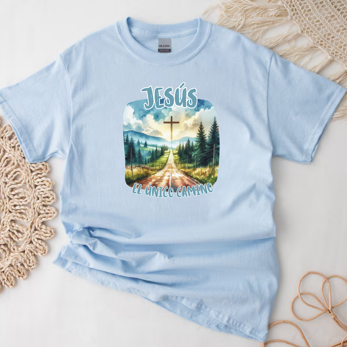 Jesús el Único Camino . T-shirt Unisex - Camiseta