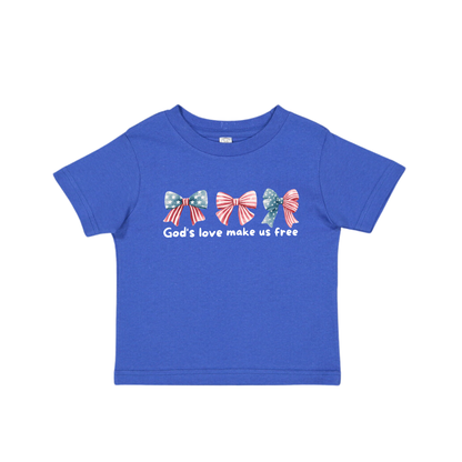 Tshirt Kids 4 July "God's Love"