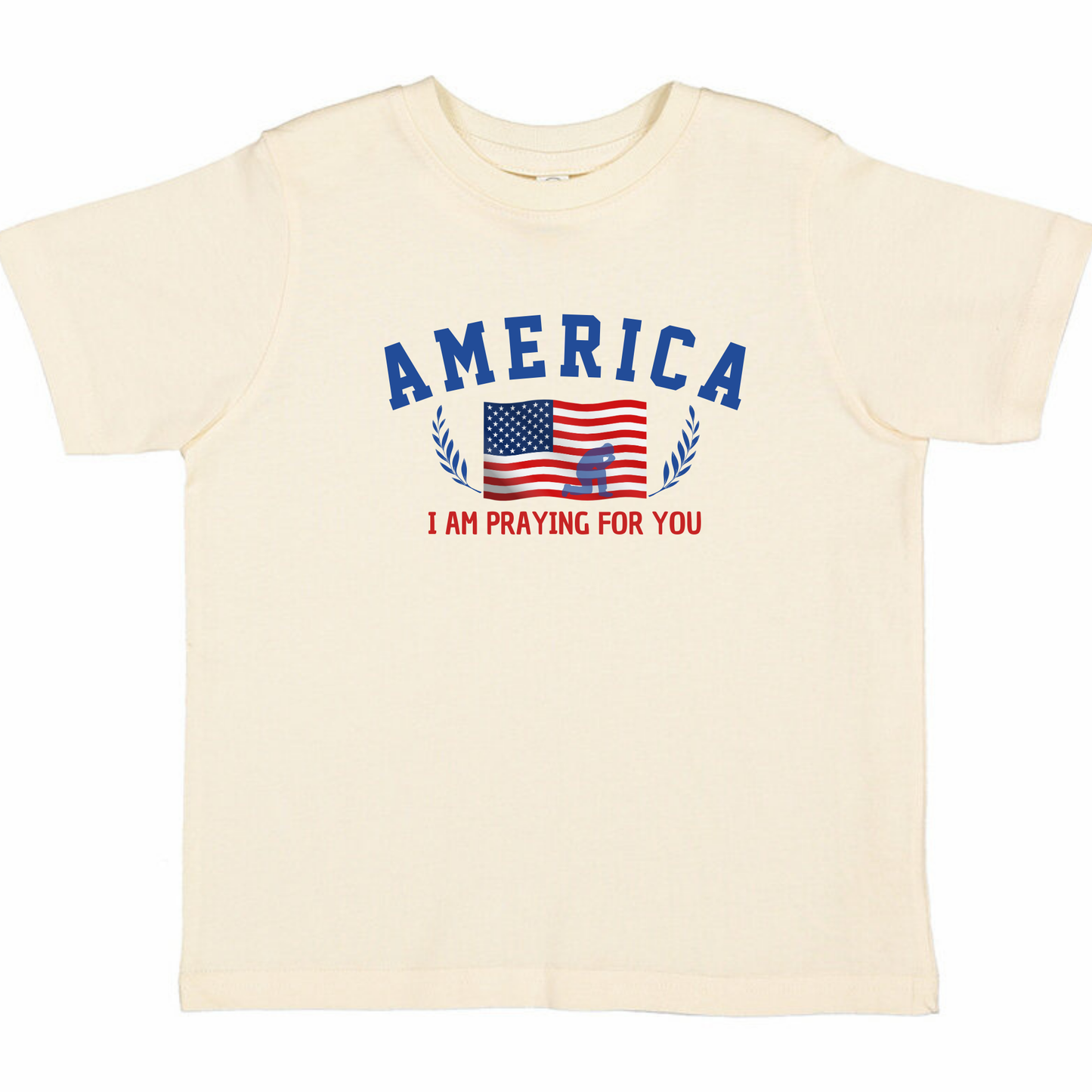 Tshirt Kids 4 July "AMERICA"