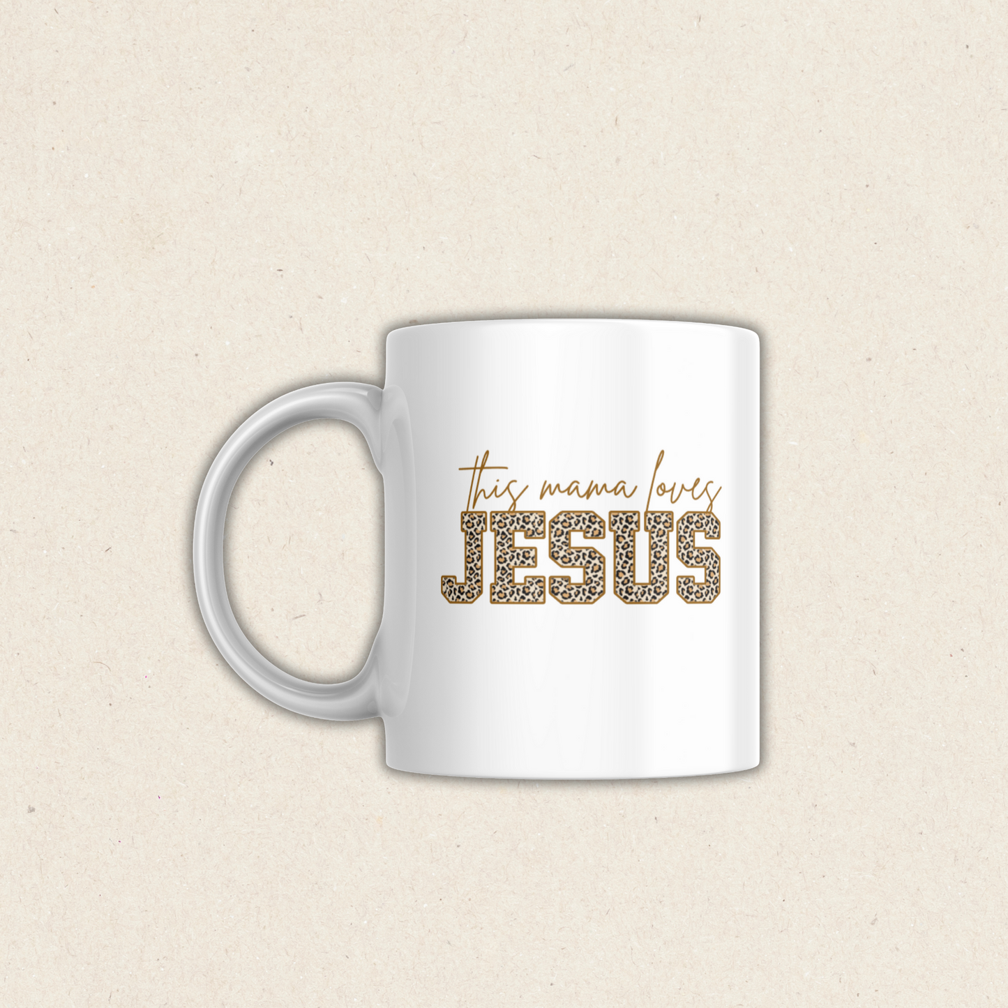 Taza "This mama Loves Jesus" MUG