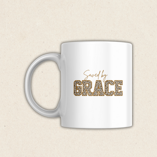 Taza "Saved By Grace" MUG