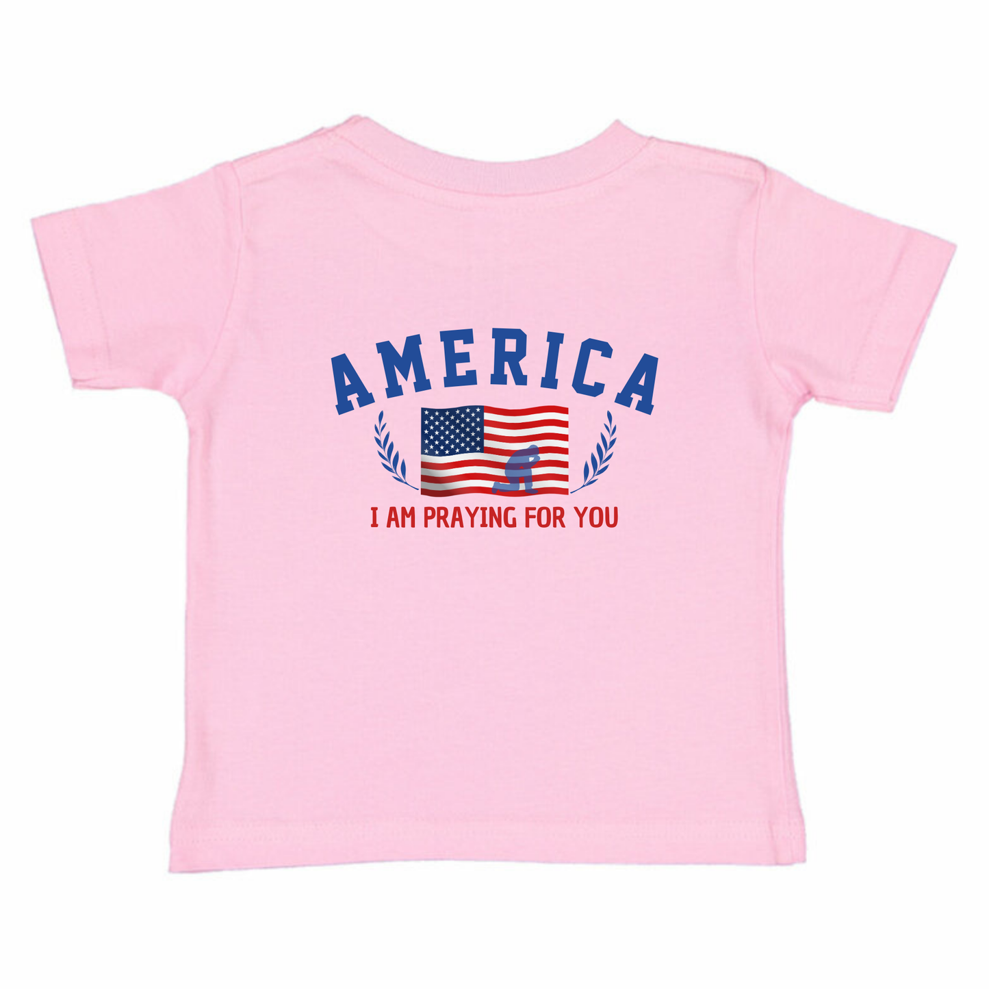 Tshirt Kids 4 July "AMERICA"