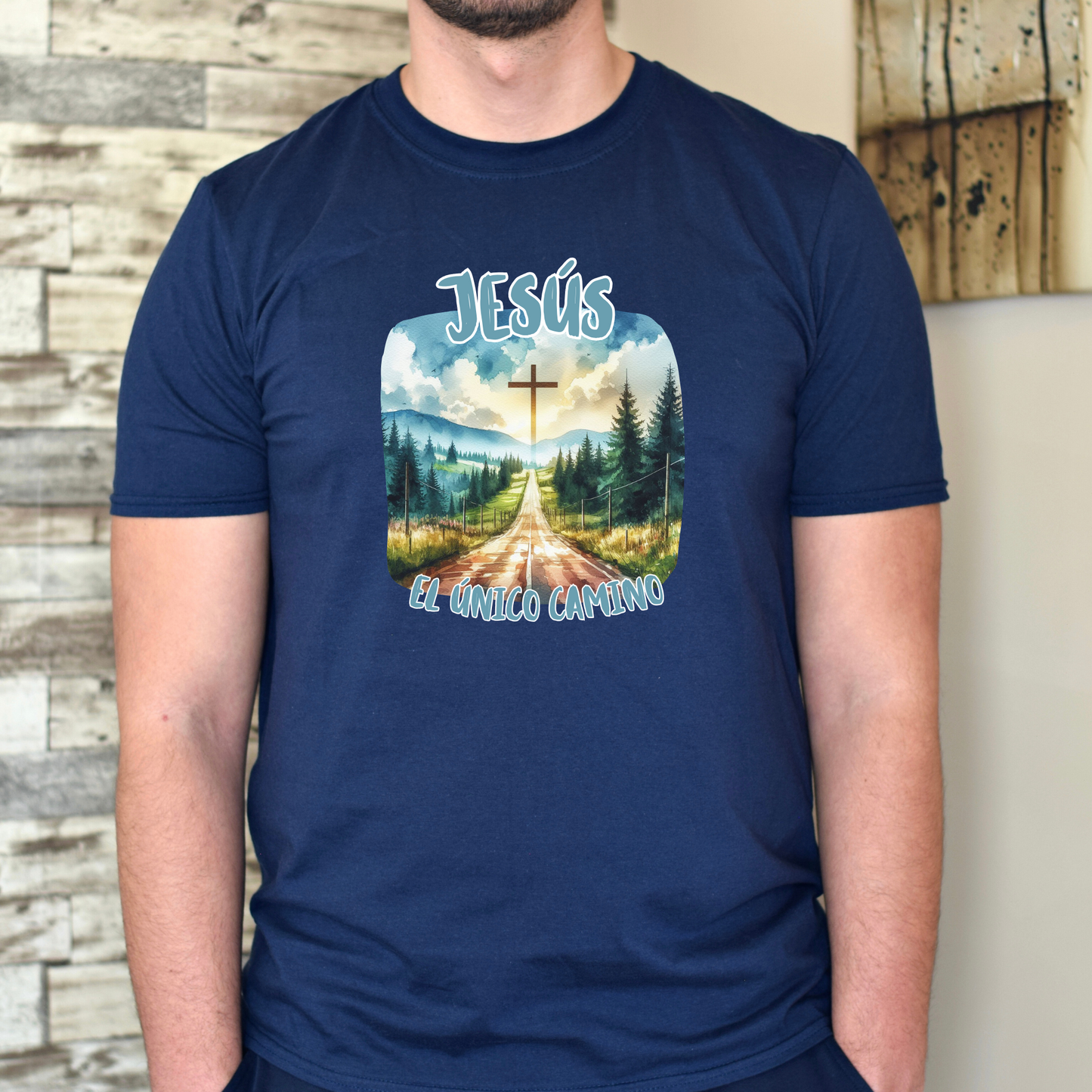 Jesús el Único Camino . T-shirt Unisex - Camiseta