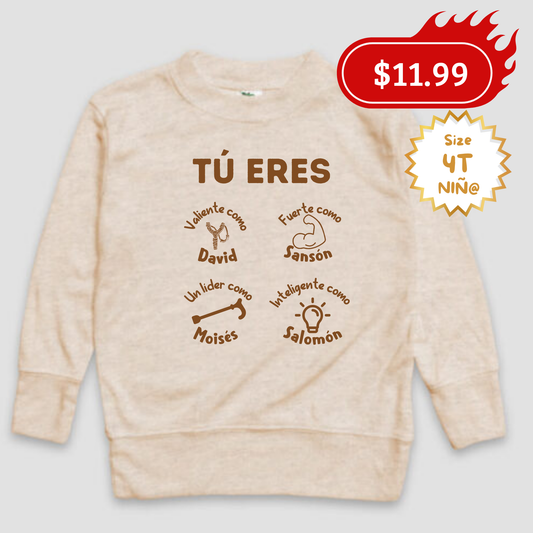 Sweater "Tú eres" niño