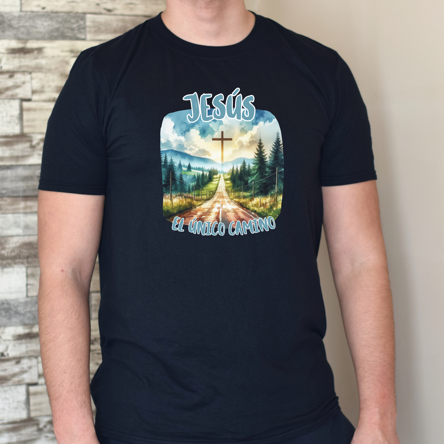 Jesús el Único Camino . T-shirt Unisex - Camiseta