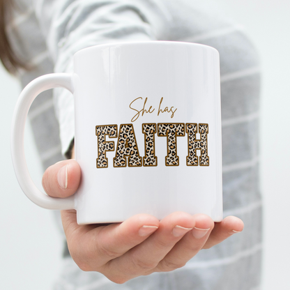 Taza "She has Faith" MUG