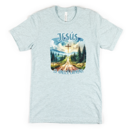 Jesús el Único Camino . T-shirt Unisex - Camiseta