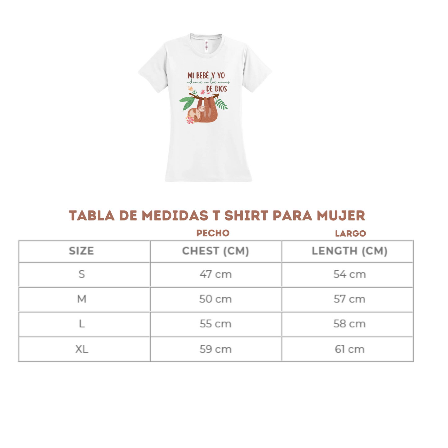 Mi bebé y Yo, En las manos de Dios. Camiseta/ t-shirt Maternidad- Embarazo