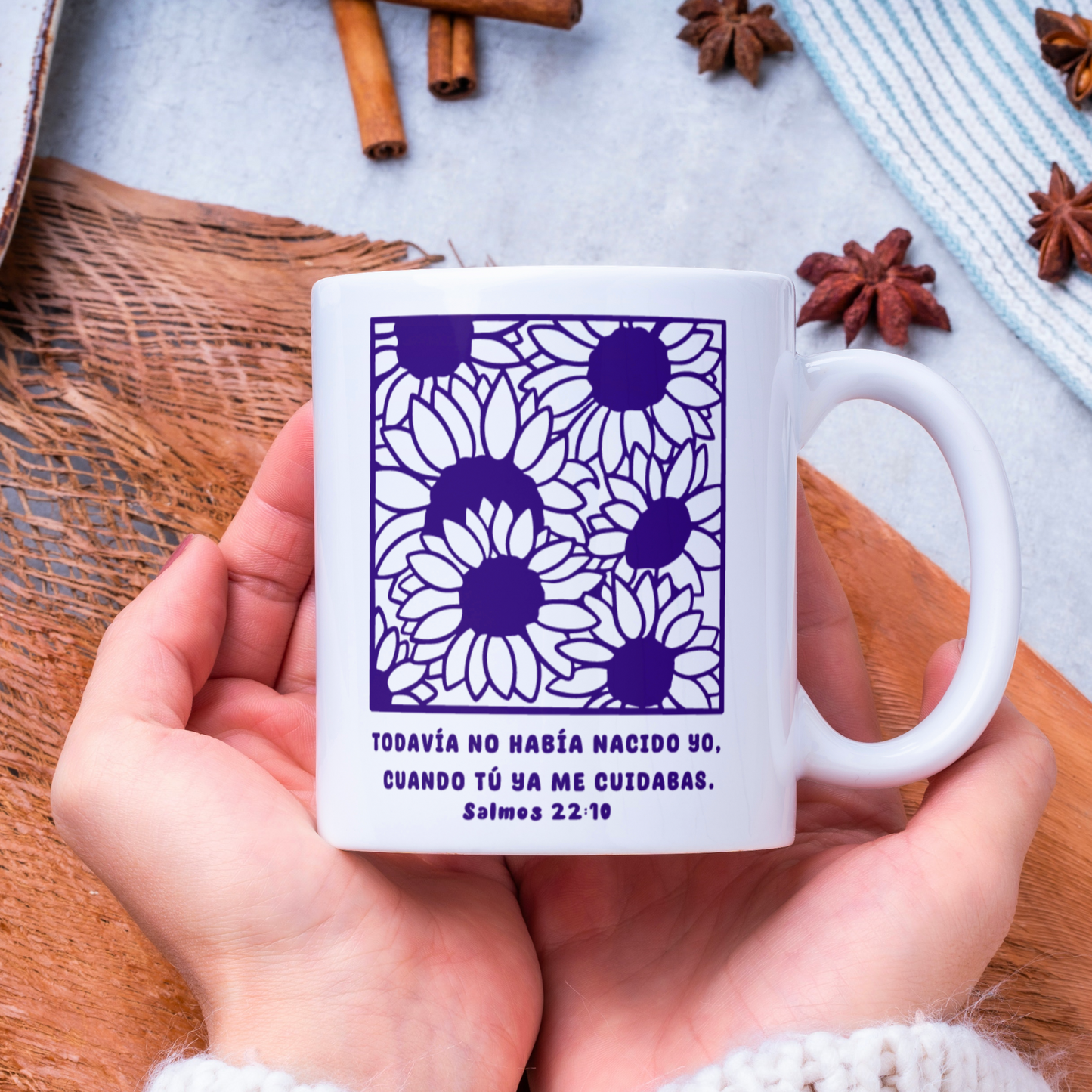 Taza "ANTES DE NACER, ME CUIDABAS" MUG