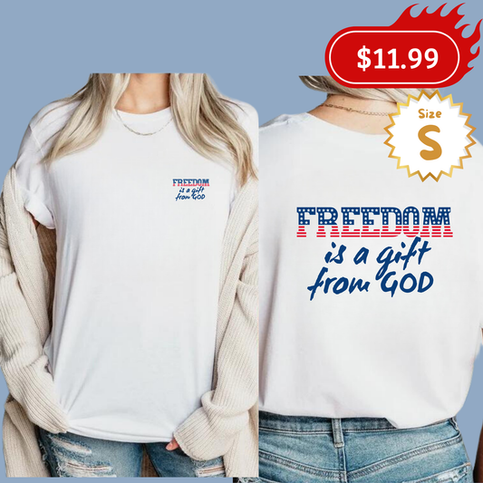 T-shirt "FREEDOM IS A GIFT"