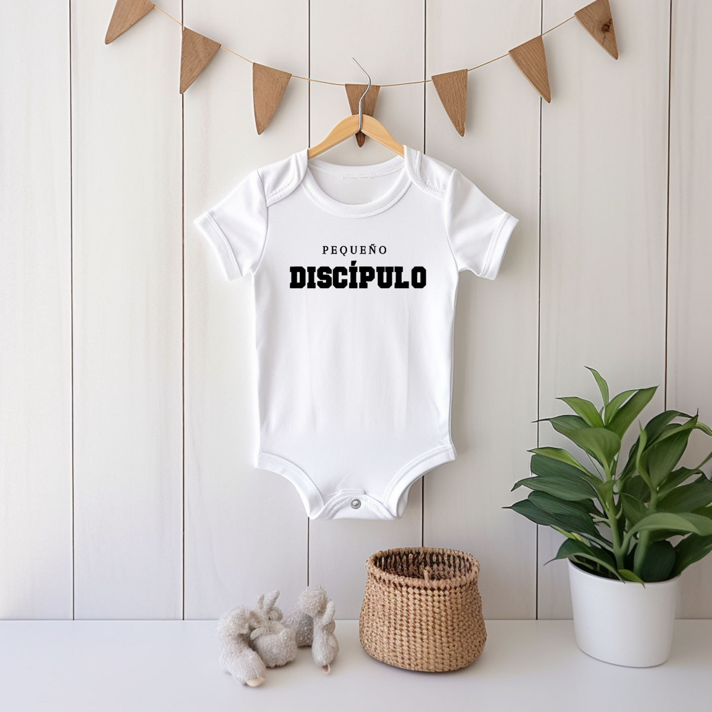 Pequeño Discípulo.  Bodysuit para bebe. mono- mameluco