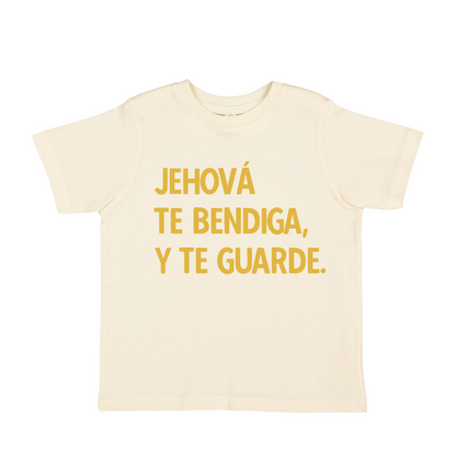 T-shirt "Jehová Te Bendiga" para niños/ for kids