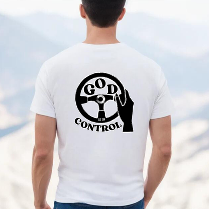 T- SHIRT "God is in Control"