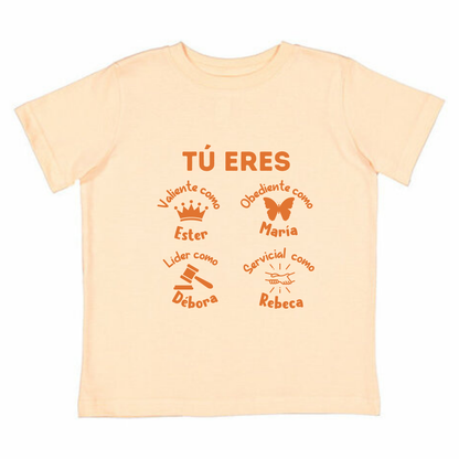 T- shirt "Tu eres" Niña