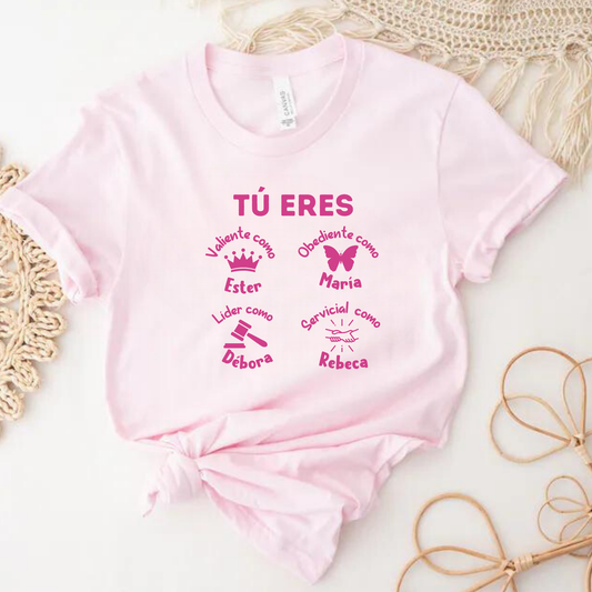 T-shirt de mujer "Tu eres" Camiseta